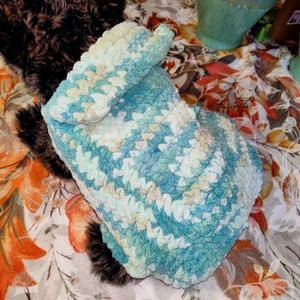 Dog sweater, dog jacket, crocheted and washable.